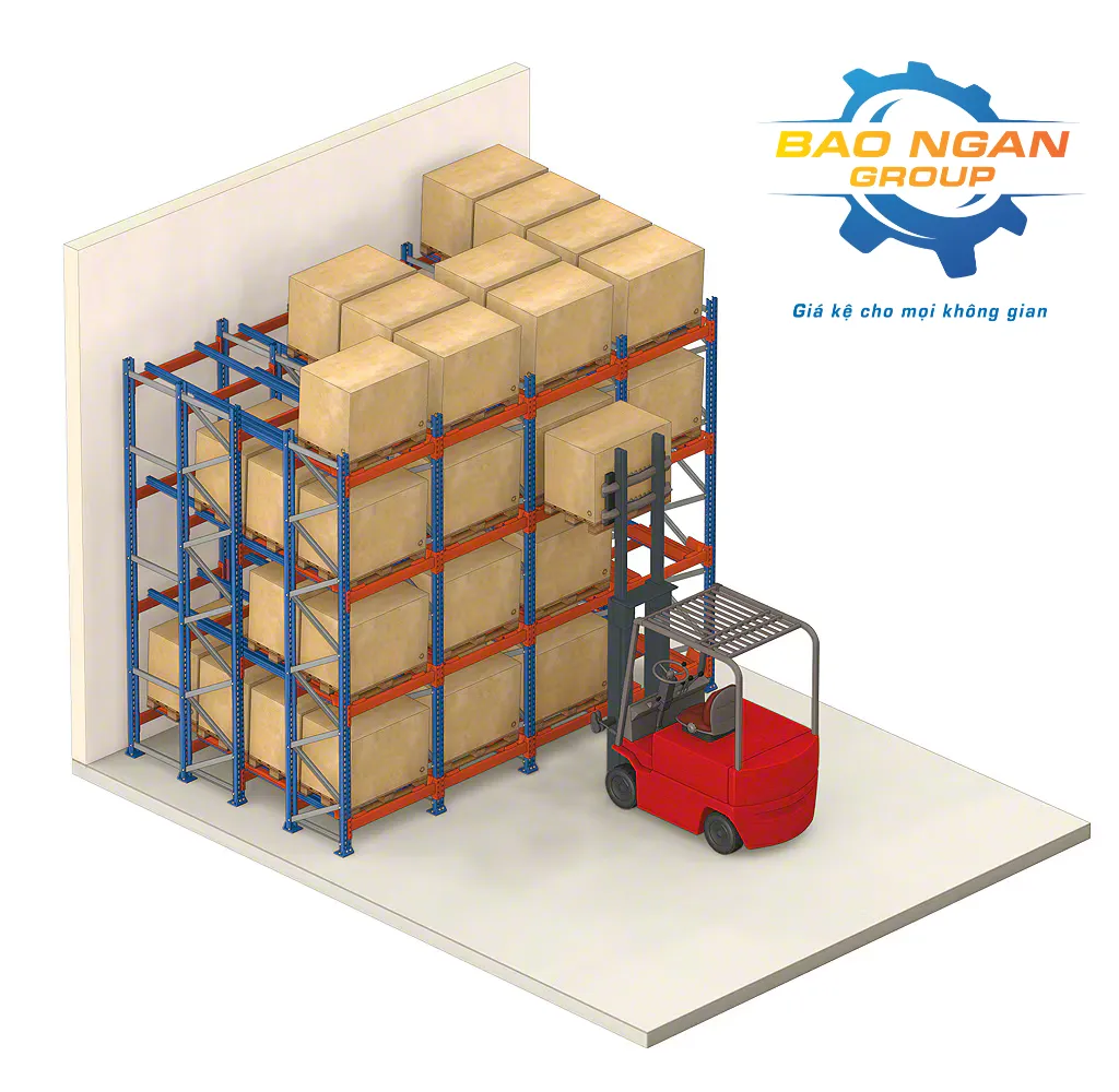 Kệ Push Back Bảo Ngân