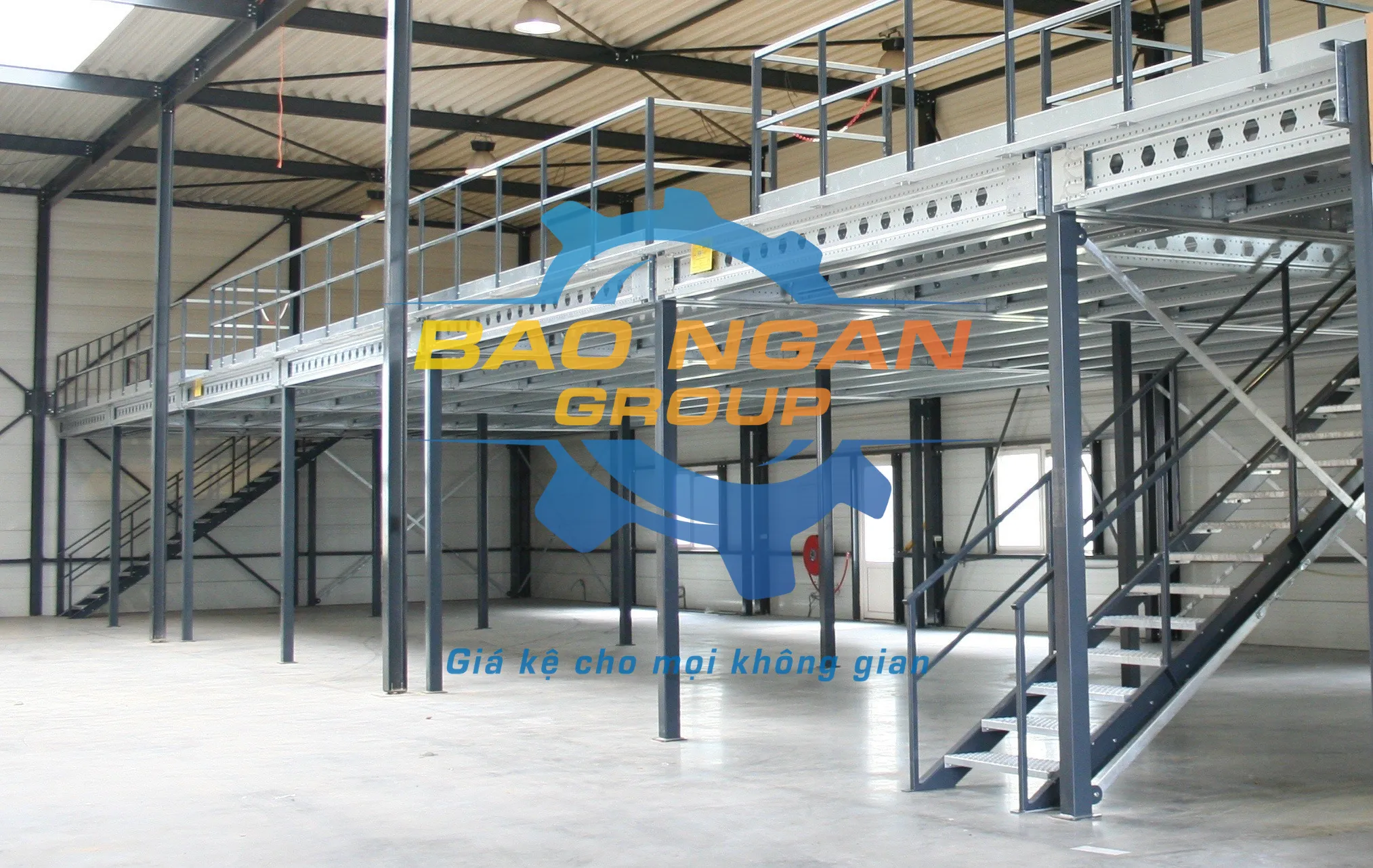 Kệ sàn Mezzaine Bảo Ngân