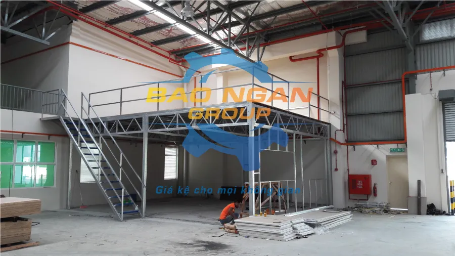 Kệ sàn công nghiệp Bảo Ngân