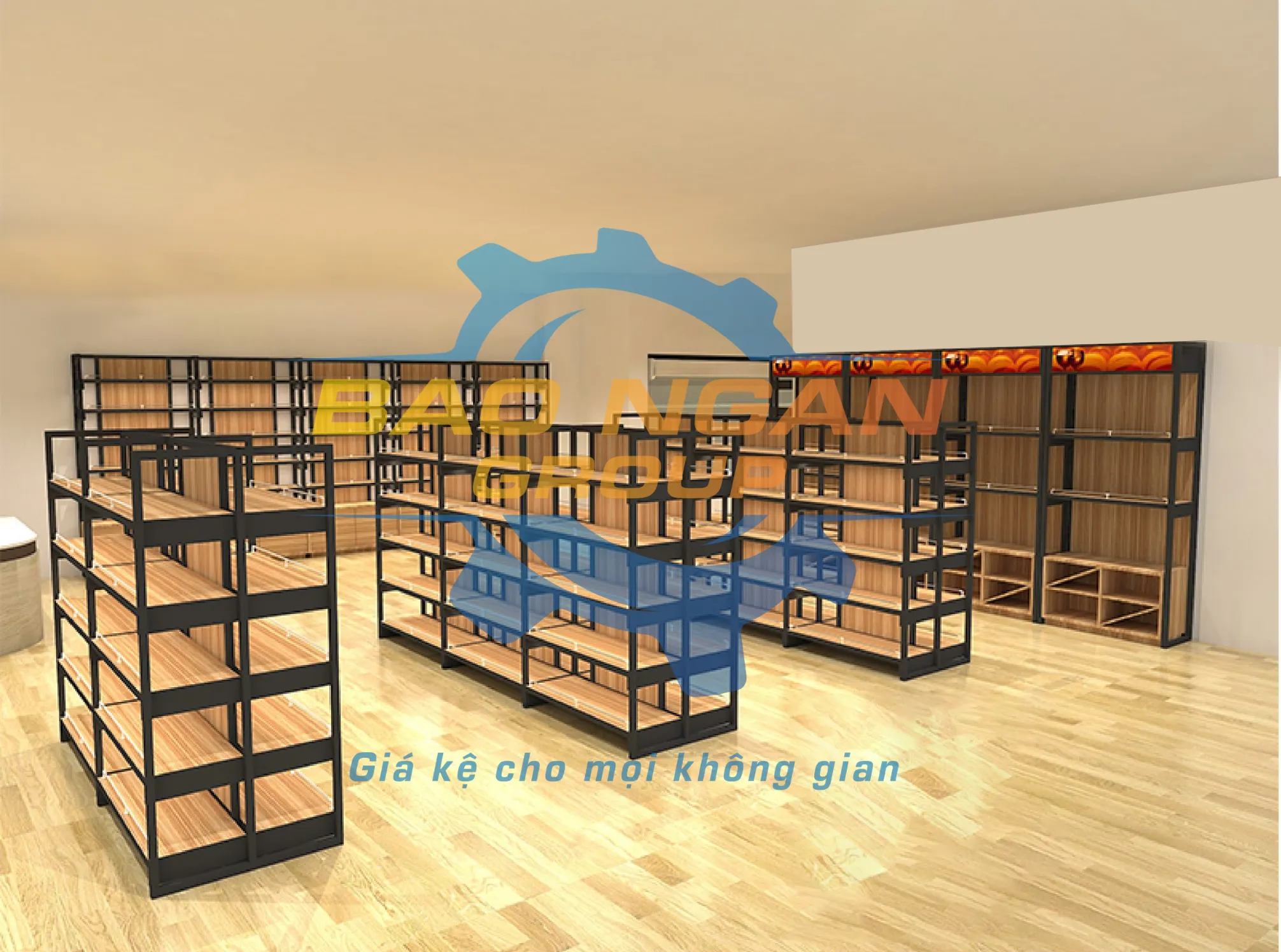 Kệ vân gỗ Hà Nội